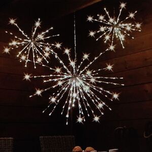 New Lumineo Hanging 160 LED Star Light Electric New In Box